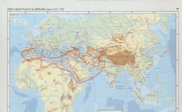 The Umayyad Caliphate circa 132/750
